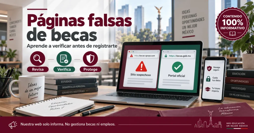 Cómo identificar páginas falsas relacionadas