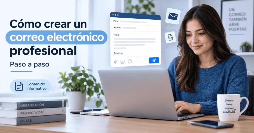 Cómo crear un correo electrónico profesional paso a paso