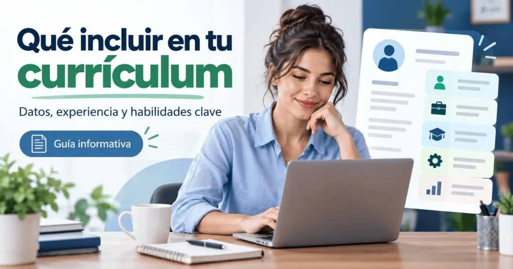 Qué información sí conviene incluir en tu currículum